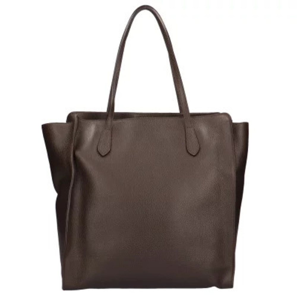 Gucci Britt leather handbag brown signature interlocking G - Picture 3 of 8